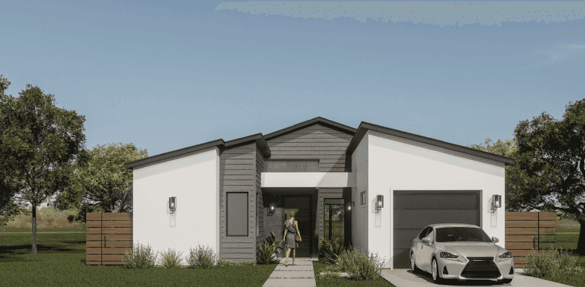 Alexa home exterior rendering