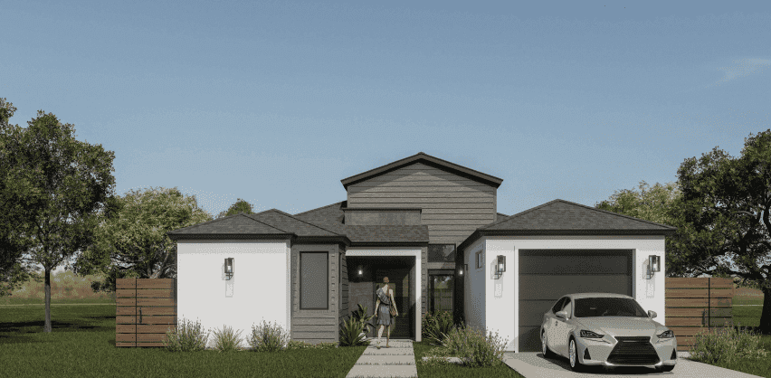 Loretta home exterior rendering